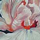 Order Iris oil painting flowers. Viktorianka. Livemaster. . Pictures Фото №3