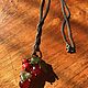 Pendant, pendant 'Red currant', handmade, Europe. Vintage necklace. Dutch West - Indian Company. My Livemaster. Фото №6
