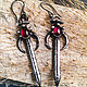 Order Earrings Swords without hilt (e-029-02). #Ofel_way. Livemaster. . Earrings Фото №3