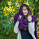Purple scarf, Scarves, St. Petersburg,  Фото №1