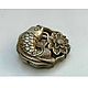 Винтаж: "Ю" Старинная серебряная подвеска. Кулоны винтажные. ANTIQUE_GOLDEN_ROSE. Ярмарка Мастеров.  Фото №5