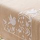 Заказать Скатерть " Птицы" Вышивка крестом. Лидия Скок ВЫШИВКА (lidiyaskokshop). Ярмарка Мастеров. . Скатерти Фото №3