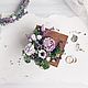Шкатулка для обручальных колец Lavender wedding. Шкатулки для колец. Serenity last. Ярмарка Мастеров.  Фото №5