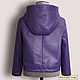 Sport jacket made of genuine leather/suede (any color). Outerwear Jackets. Elena Lether Design. My Livemaster. Фото №5