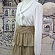 Винтаж: Эксклюзив! Alberta Ferretti юбка люкс S/М. Юбки винтажные. Винтажный гардероб. Ярмарка Мастеров.  Фото №4