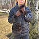 Сумочка клатч из меха норки «Дерзкий Лео». Клатчи. Татьяна Гогошидзе (tf_fur_workshop). Ярмарка Мастеров.  Фото №5