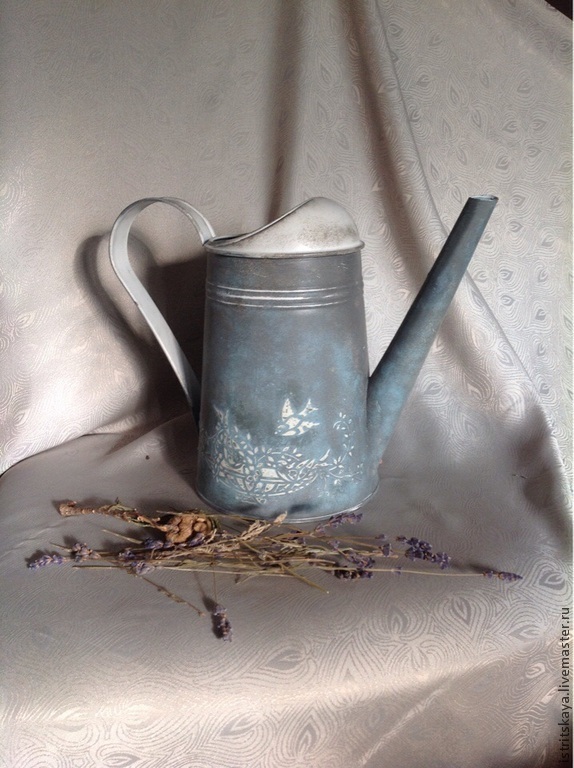 Лейка с патиной в стиле \"гранж\"/ Продана – заказать на Ярмарке Мастеров ...