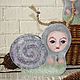 Home decor 'Snail Girl' Figurine buy. Interior elements. Simashkevich Svetlana ST. Online shopping on My Livemaster.  Фото №2