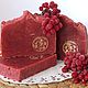 Soap from scratch natural handmade viburnum Red red. Soap. soapy fun. My Livemaster. Фото №4