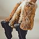 Fox fur legwarmers, Leg warmers, Moscow,  Фото №1