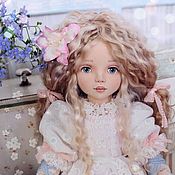 ALICE. Textile collectible doll
