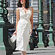 dresses: ' White rose'. Dresses. BORODULINS (BORODULINS-Russ). My Livemaster. Фото №4