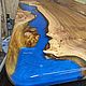 Заказать Стол река из дерева карагача и смолы. Akutrau Woodworking. Ярмарка Мастеров. . Столы Фото №3