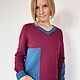 Мастер-класс: Джемпер #Color_jumper_sapelkina взрослый, Мастер-классы, Тюмень,  Фото №1