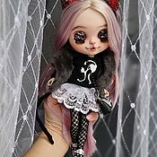 Кукла Blythe custom Блайз кастом русалочка натуральные волосы
