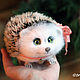 Chubby big hedgehog. Stuffed Toys. handmade toys by Mari (handmademari). My Livemaster. Фото №5