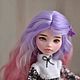 Парик для Monster high, обхват головы 12 см из шерсти ангорской козы. Аксессуары для кукол и игрушек. tex_dolls_shop. Ярмарка Мастеров.  Фото №11