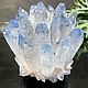 Rock Crystal crystals, Aquamarine Tinted rock crystal, Druse, Moscow,  Фото №1