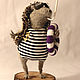 Заказать Вязаная игрушка ежик. Морской еж. Анастасия Иванова (ivanova-dolls). Ярмарка Мастеров. . Мягкие игрушки Фото №3