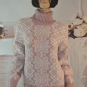 Одежда handmade. Livemaster - original item Knitted sweater, ,48-52p., wool.. Handmade.