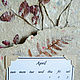 Слепой календарь №5. Календари. Irina-okorochkova. Ярмарка Мастеров.  Фото №4