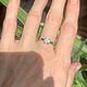 Кольцо с невероятным натуральным сапфиром 0,85ct. Кольца. Леони. Интернет-магазин Ярмарка Мастеров.  Фото №2