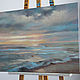 Painting 'Turquoise Sea' oil on canvas 50h70 cm. Pictures. Kartiny Vestnikovoj Ekateriny. Интернет-магазин Ярмарка Мастеров.  Фото №2