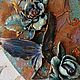 Заказать  " Бабочка". Декоративные штучки. Ярмарка Мастеров. . Панно Фото №3
