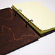 Order Sketch pad 22x22sm with wooden cover " In the field". EVAG. Livemaster. . Sketchbooks Фото №3