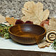 Wooden bowl (17 cm) Siberian Fir. T66. Bowls. ART OF SIBERIA. My Livemaster. Фото №5
