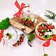 Подарочный набор - заварник, чайная пара, баночка + чай и конфеты. Наборы посуды. Flowerdecor337. Ярмарка Мастеров.  Фото №4