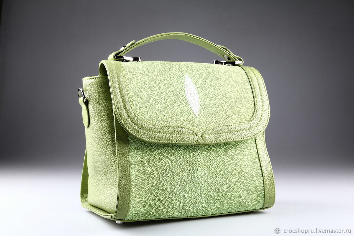 Women's bag made of sea stingray leather IMC0500J, Classic Bag, Moscow,  Фото №1