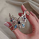 Винтаж: 1928 Jewelry винтажный браслет-манжета с бабочкой под серебро. Браслеты винтажные. Винтажные сокровища_2. Ярмарка Мастеров.  Фото №5