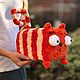 Игрушка Кот Кубокот из мультфильма Развлечёба. Мягкие игрушки. Дегтярь Диана Александровна | Dream Designer Address. Интернет-магазин Ярмарка Мастеров.  Фото №2