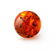 Ball-amber14mm-Color: Cognac with husk-Drilled-Real. Beads1. Амбер Бутик янтарь украшения. Online shopping on My Livemaster.  Фото №2