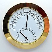 Материалы для творчества handmade. Livemaster - original item Thermometer Hygrometer, capsular mechanism. Handmade.
