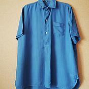 Винтаж: Ночная сорочка шелк Сладкая карамель 50-52