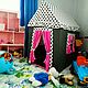 Детский домик-палатка "Fairy rose". Домики. JoyDom. Ярмарка Мастеров.  Фото №4