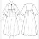Платье из хлопка Baggy. Платья. Льняные радости (linen-heart). Ярмарка Мастеров.  Фото №10