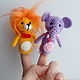 Order Finger toys Zoo lion Elephant Elephant hippopotamus. sunnytoys-gifts. Livemaster. . Stuffed Toys Фото №3