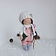 Textile doll. Stuffed Toys. Anne-Made (Anna). Online shopping on My Livemaster.  Фото №2