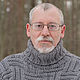 Sweater 'King of the North' grey purebred. Mens sweaters. IRINA GRUDKINA Handmade Knitwear. My Livemaster. Фото №4