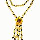 Beads Necklace made of Amber jewelry beads with pendants natural stone. Beads2. BalticAmberJewelryRu Tatyana. My Livemaster. Фото №5