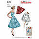 Order B6485 SEWING PATTERN Vintage Dress 1940's Retro 1944. ENGINEERING of FASHION. Livemaster. . Sewing patterns Фото №3