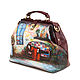 Order Middle bag ' Girl on the couch'. Pelle Volare. Livemaster. . Valise Фото №3
