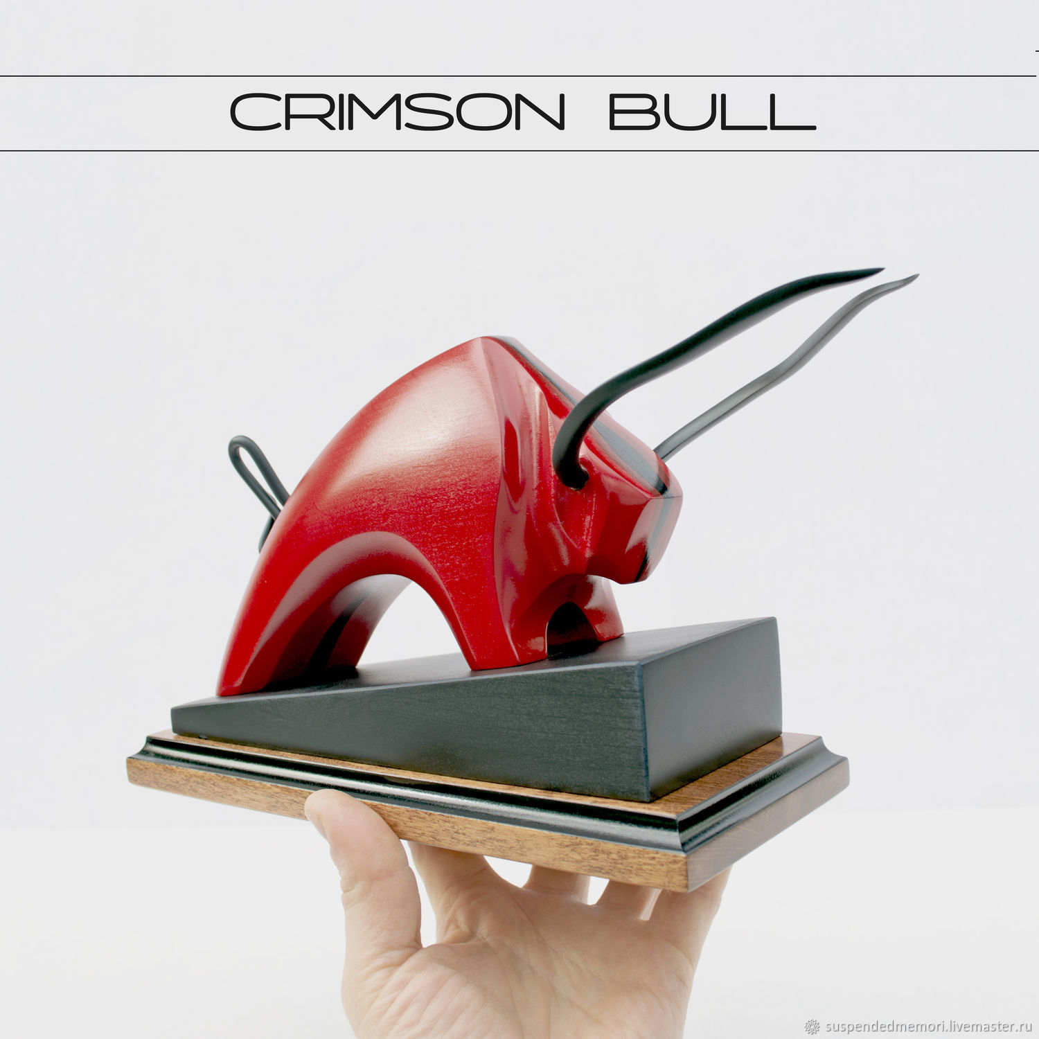 ~Сrimson BULL~. Фигурка. скульптура бык телец красный в интернет-магазине  Ярмарка Мастеров по цене 6000 ₽ – T5Q0GRU | Скульптуры, Старощербиновская -  ...