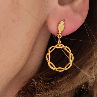 Винтаж ручной работы. Ярмарка Мастеров - ручная работа Винтаж: Клипсы Trifari. Handmade.