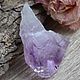 Аметист КРИСТАЛЛ, Бразилия, 34Х22 мм, АРТ:6-1060. Кристалл. Светлана Снежная. Ярмарка Мастеров.  Фото №9