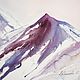 Mountain abstract painting in the living room or office. Pictures. Olga Ermakova art. My Livemaster. Фото №5