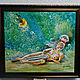 Девушка с медузой, Картины, Самара,  Фото №1